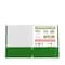 C-Line Products Recycled TwoPocket Paper Portfolios, Assorted Set of 100 Folders, 100PK 05300-DS - alternate 2